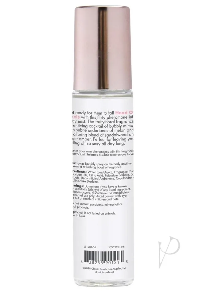 ECN CG Pheromone Fragrance Mist Head Over Heels 3.5 Ounces | Male Sex Toys