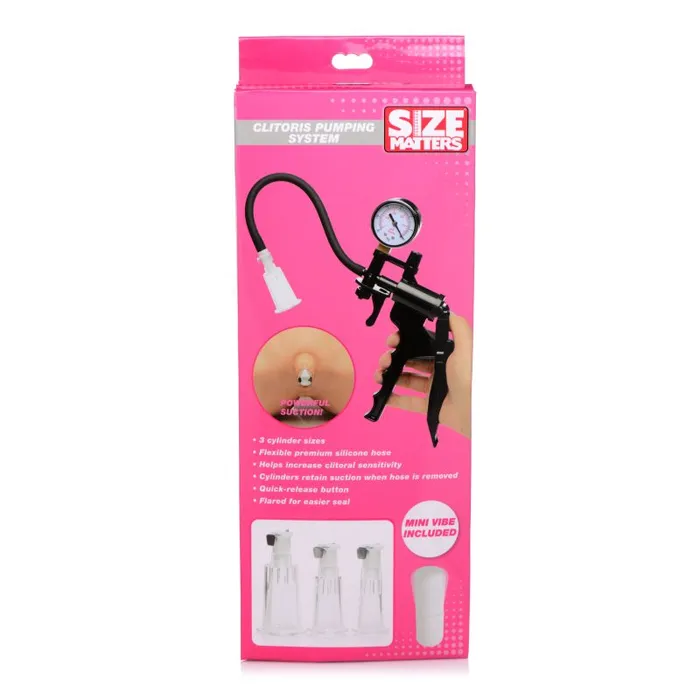 Female Sex Toys | Clitoral Pumping System Clear - Size Matters