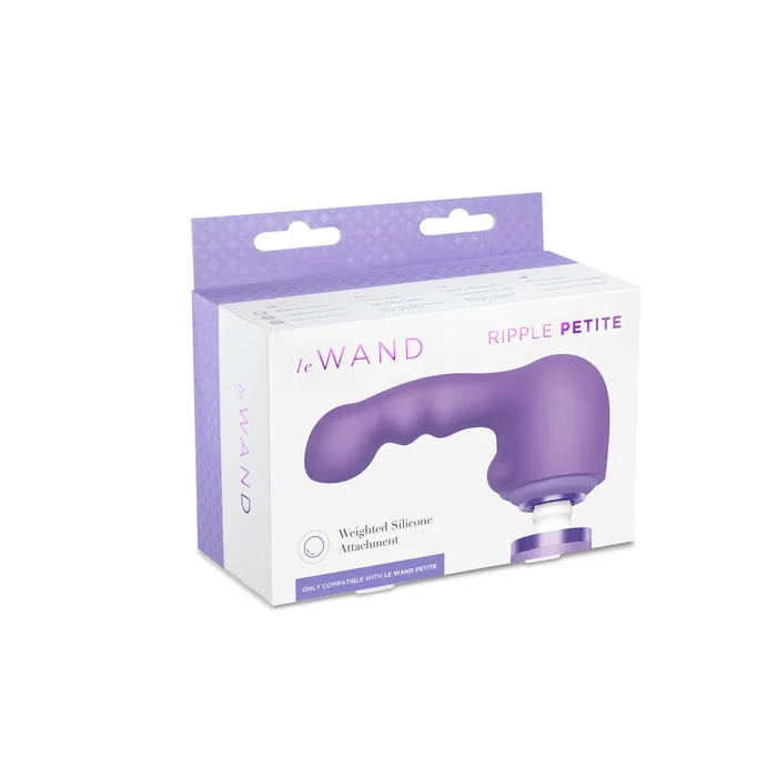 Le Wand Ripple Weighted Silicone Petite Wand Attachment | Le Wand Female Sex Toys