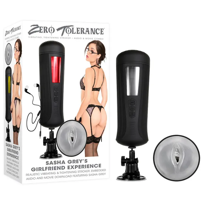 Male Sex Toys | Zero Tolerance Zero Tolerance Sasha Grey's Girlfriend Experience - USB Rechargeable Powered Stroker with Lifelike Male Sex Toys | Zero Tolerance Zero Tolerance Sasha Grey's Girlfriend Experience - USB Rechargeable Powered Stroker with Lifelike