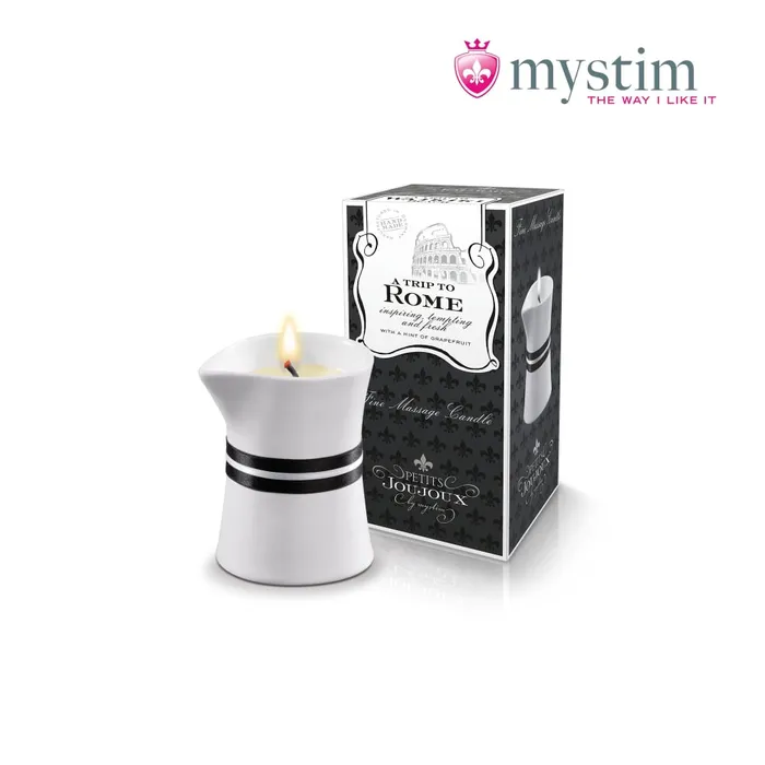 Petits Joujoux A Trip to Rome Massage Candle 120ml | Petits JouJoux Couples