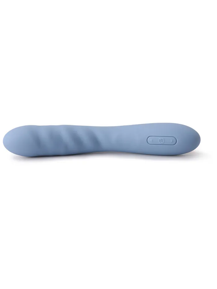 Svakom Vibrators | SVAKOM AVA NEO THRUSTING VIBE CORNFLOWER BLUE RECHARGEABLE