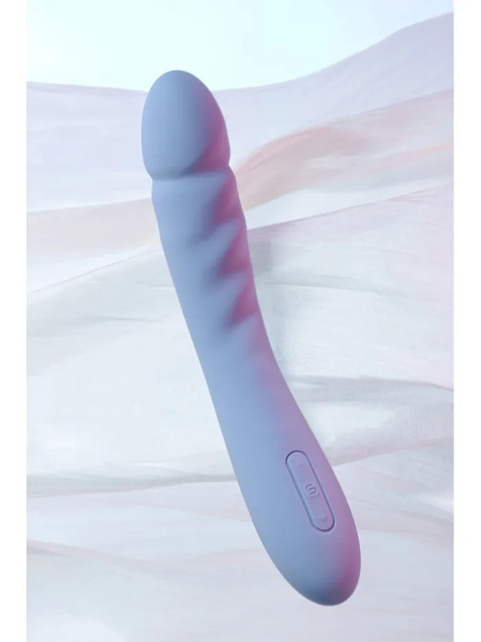 Svakom Vibrators | SVAKOM AVA NEO THRUSTING VIBE CORNFLOWER BLUE RECHARGEABLE