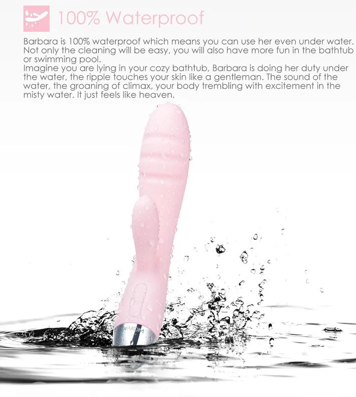 Svakom Vibrators | Svakom Barbara Pale Pink