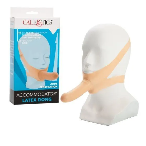 The Original Accommodator Latex Dong Flesh | CalExotics Dildos