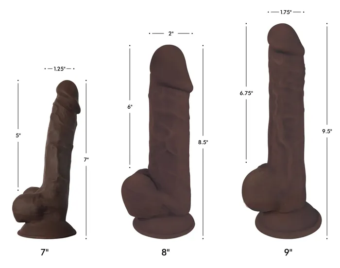 Thrusting and Vibrating 8 Inch Dildo | Fleshstixxx Dildos