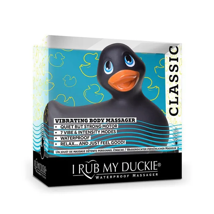 Anal | I Rub My Duckie 2.0 Black Massager - Big Teaze