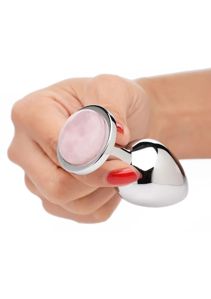 Booty Sparks Male Sex Toys | Booty Sparks Gemstones Rose Quartz Anal Plug