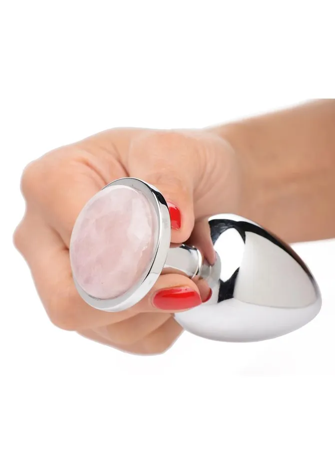 Booty Sparks Male Sex Toys | Booty Sparks Gemstones Rose Quartz Anal Plug