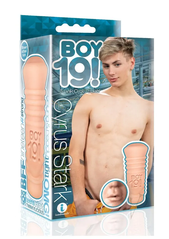 Boy 19! Male Sex Toys | Boy 19! Teen Twink Stroker - Cyrus Stark