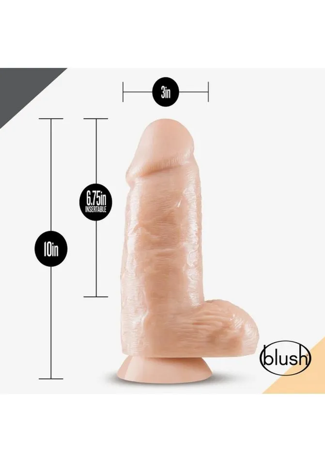 Dr. Skin Dr. Chubbs Dildo with Balls and Suction Cup | Dr. Skin Female Sex Toys