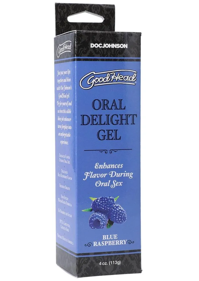 GoodHead Anal | Goodhead Oral Delight Gel Flavored Blue Raspberry GoodHead Anal | Goodhead Oral Delight Gel Flavored Blue Raspberry