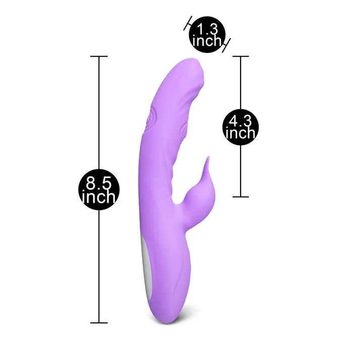 Various Toy Brands Female Sex Toys | Double Tapping Rabbit Vibrator
